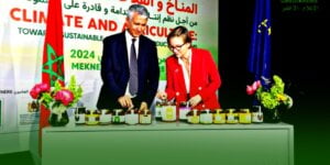 محاضرة ” الفعل الاخضر” بالمدرسة الوطنية للتجارة والتسيير بالقنيطرة .