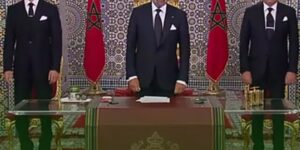 طاقم جريدة الإعلام الأخضر يهنئ صاحب الجلالة بمناسبة عيد العرش