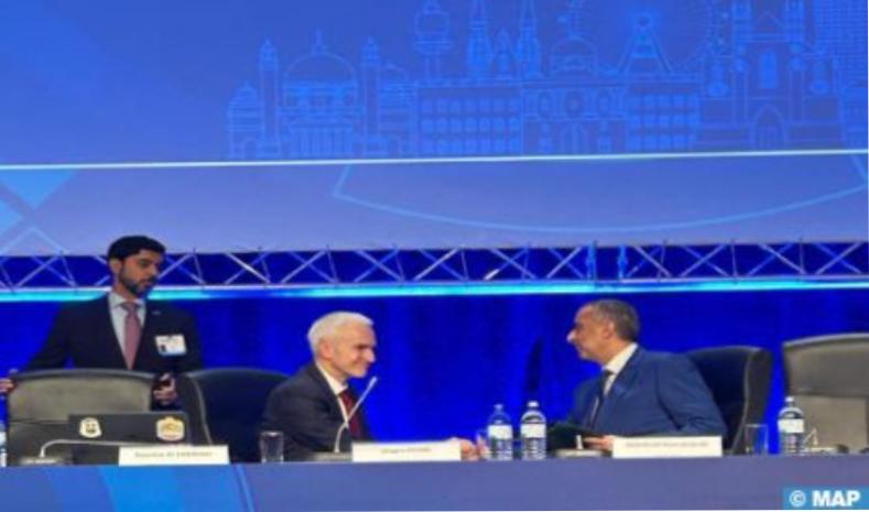 تم صباح اليوم الخميس 7 نوفمبر 2024 انتخاب مرشح المملكة المغربية، بأغلبية ساحقة، لشغل منصب نائب رئيس اللجنة التنفيذية لمنظمة الشرطة الجنائية الدولية "الأنتربول" عن قارة إفريقيا.